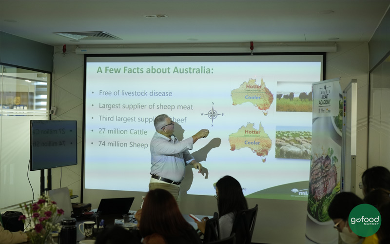 Ngài Greg Butler giới thiệu về ngành chế biến thịt đỏ tại Úc