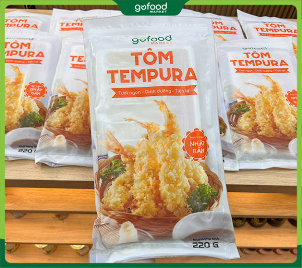 Tôm tempura pack 10 con tiện lợi