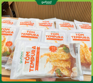 Tôm tempura Nhật Bản Gofood Market gói 220g