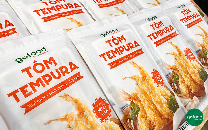 Tôm tempura Gofood Market chế biến sẵn