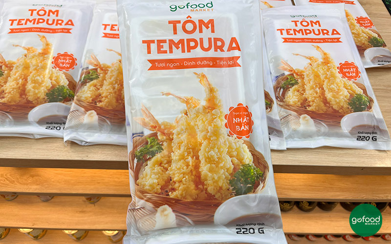 Tôm tempura Gofood Market có giá trị dinh dưỡng cao