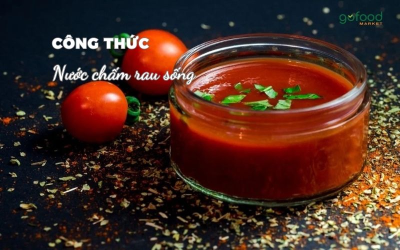 cách làm nước chấm rau sống