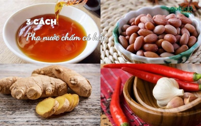 cách pha nước chấm cá hấp