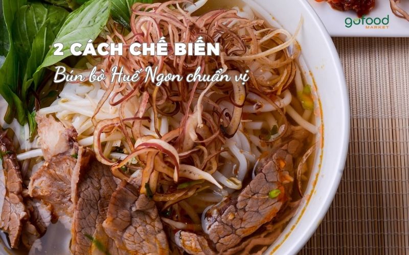 cách nấu bún bò Huế