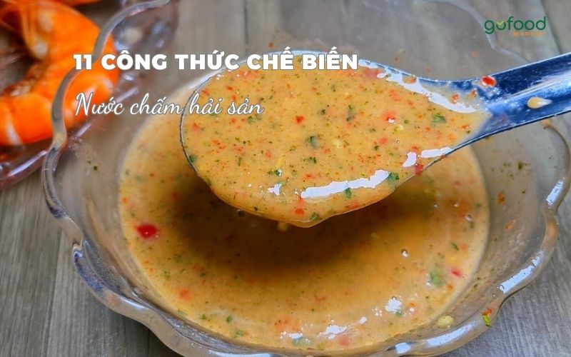 cách làm nước chấm hải sản