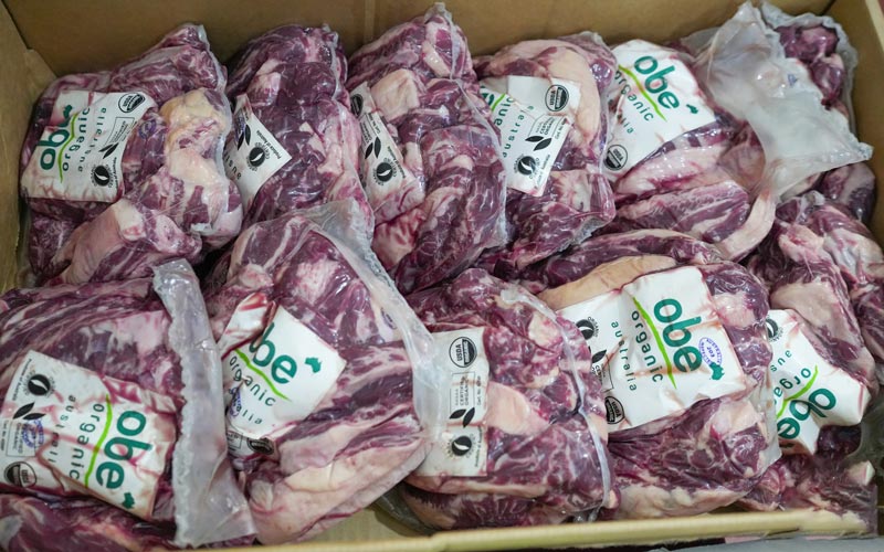 Bò Obe Organic nhập khẩu về Gofood Market