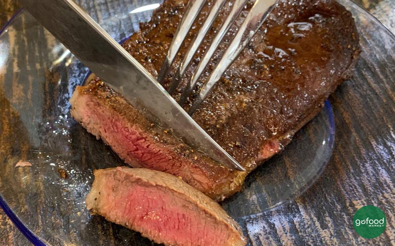 Steak lõi vai bò Mỹ