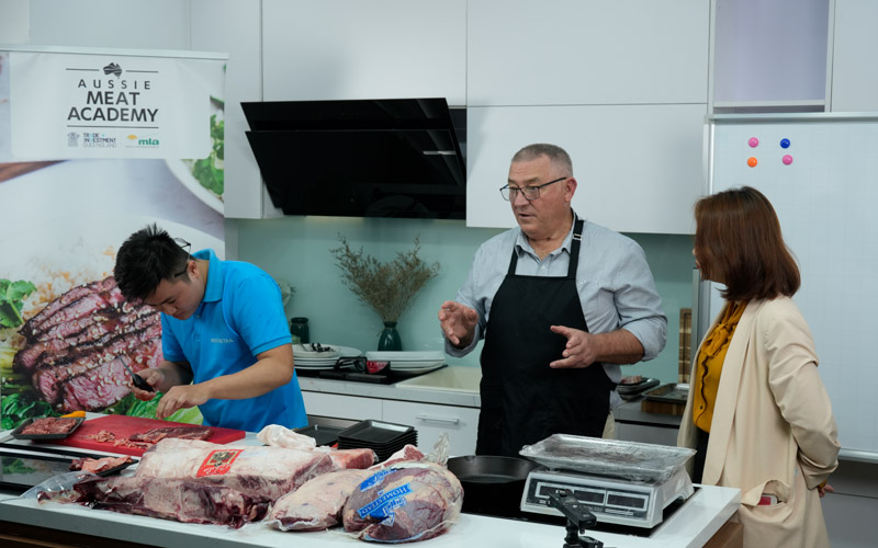 Gofood Market tham gia chương trình đào tạo chuyên sâu về thịt bò Úc của Hiệp hội Meat & Livestock Australia