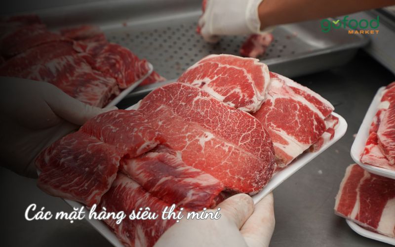 Các mặt hàng siêu thị mini