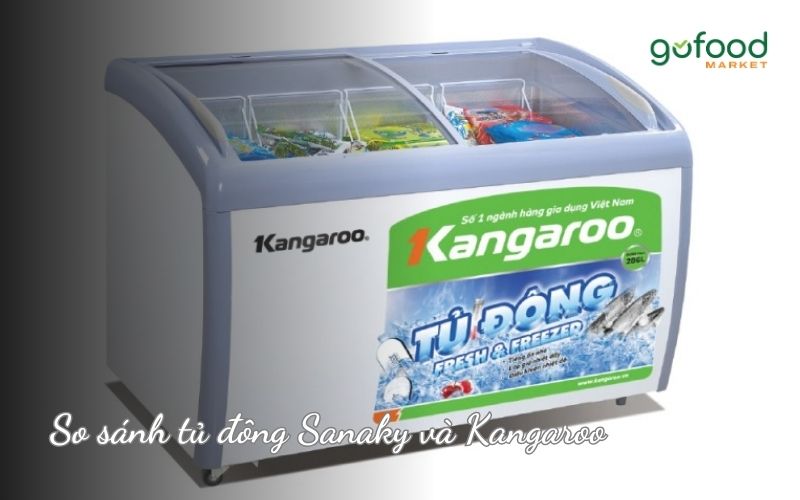 so sánh tủ đông sanaky và kangaroo