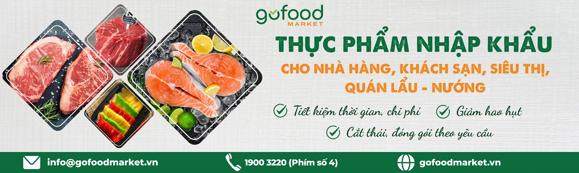 Gofood Market sỉ thực phẩm nhập khẩu