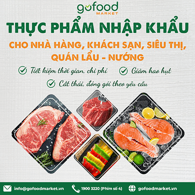 Gofood Market sỉ thực phẩm nhập khẩu